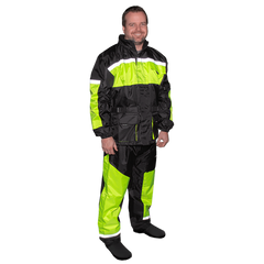 [Color:::Black / Hi-Vis] Fulmer Mens 452 Legacy Rain Suit
