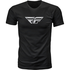 [Color:::Black / White] Fly Racing F-Wing Tee