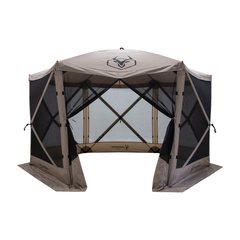 Gazelle Tents G6 6-Sided Portable Gazebo - Desert Sand  - GG601DS