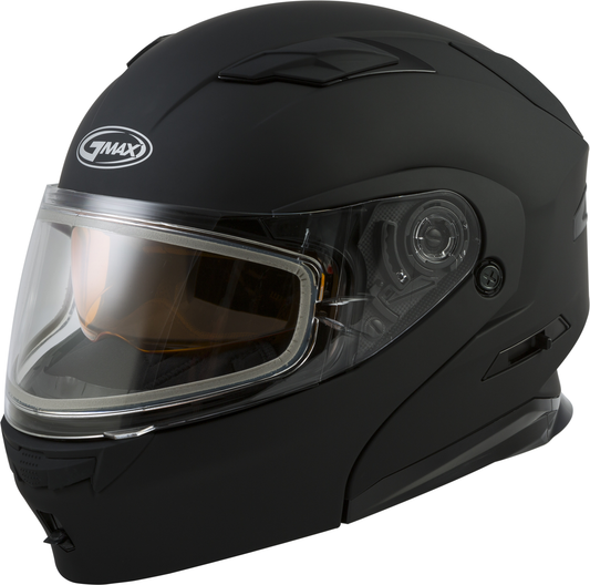 GMAX MD01S Modular Helmet w/Dual Lens Shield Matte Black
