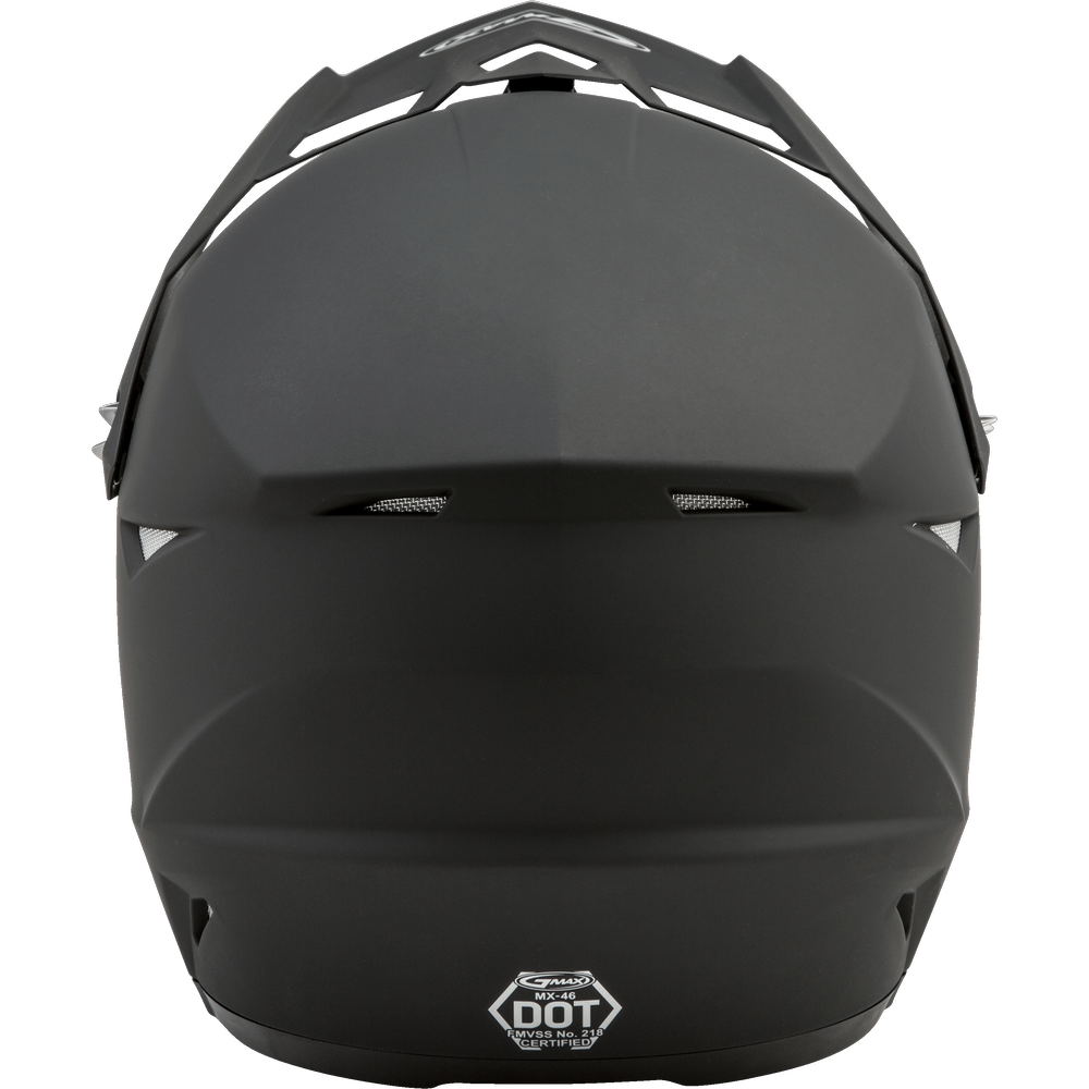 GMAX Youth MX-46Y Off-Road Helmet Matte Black