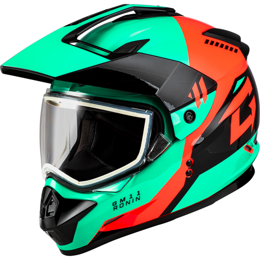  GMAX GM-11S Ronin Snow Helmet Dual Shield