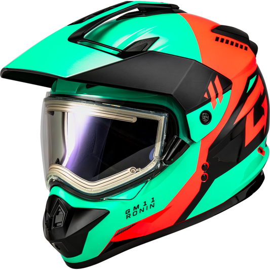  GMAX GM-11S Ronin Snow Helmet (Electric Shield)