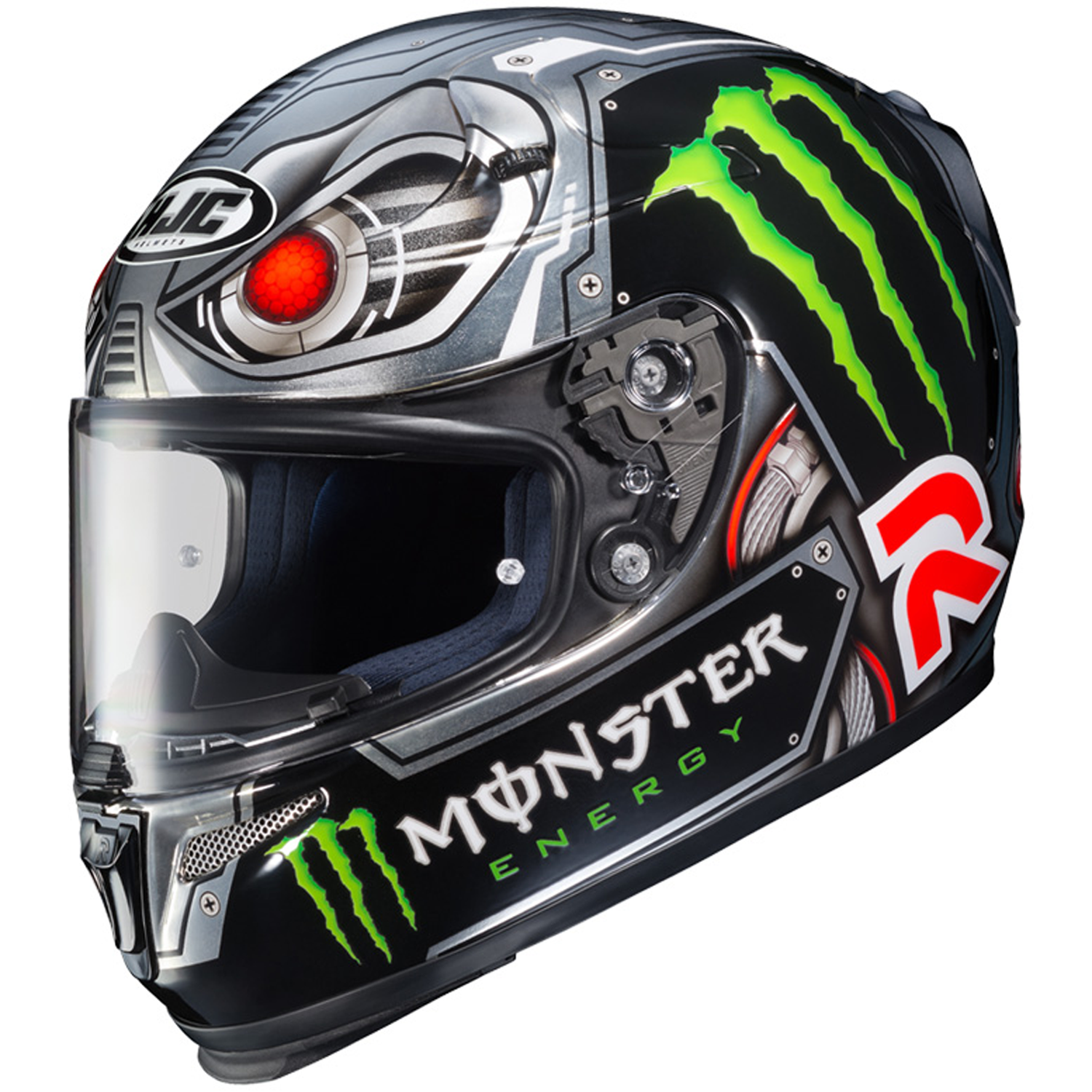 HJC RPHA-10 PRO SPEED MACHINE LORENZO REPLICA HELMET Side View