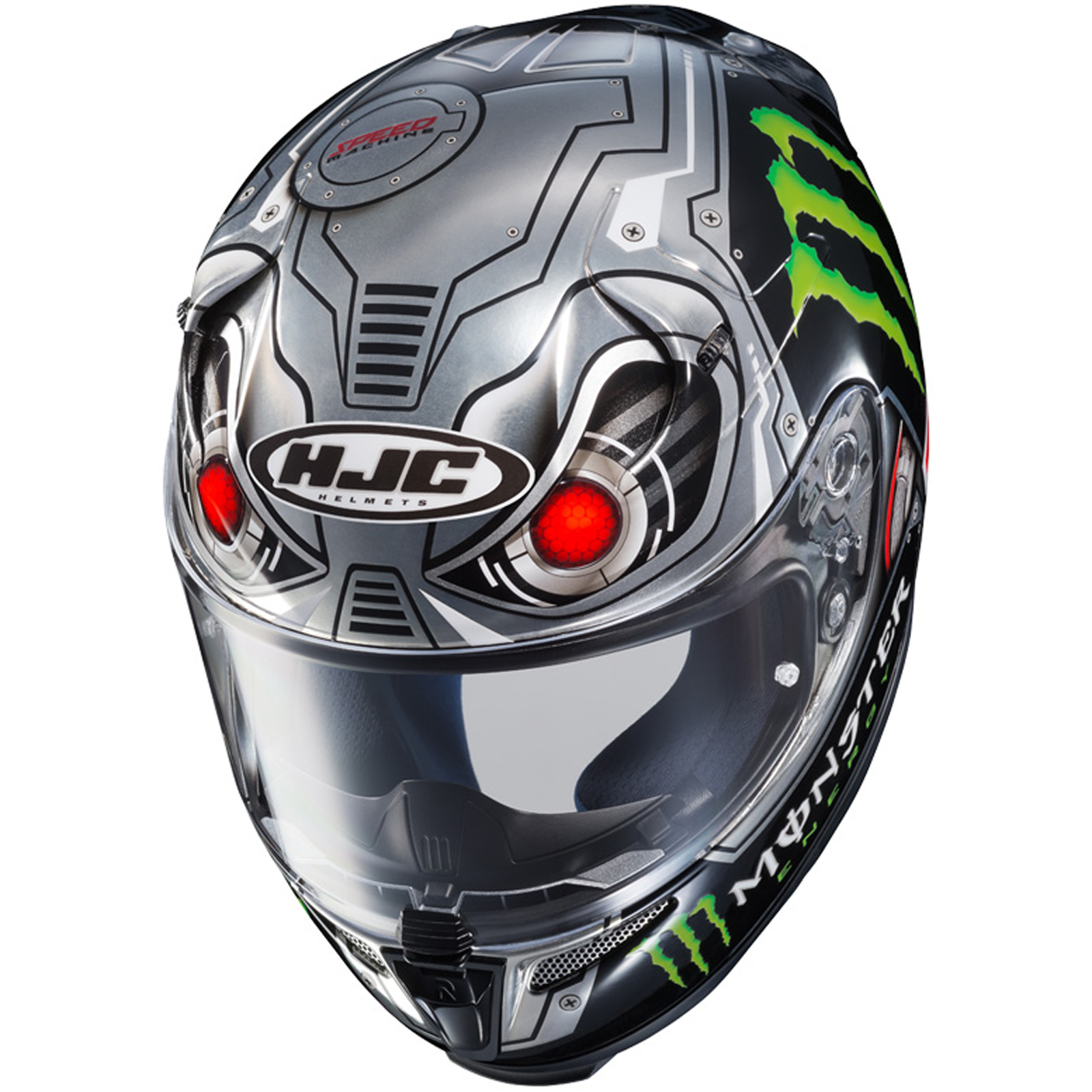 HJC RPHA-10 PRO SPEED MACHINE LORENZO REPLICA HELMET HJC RPHA-10 PRO SPEED MACHINE LORENZO REPLICA HELMET