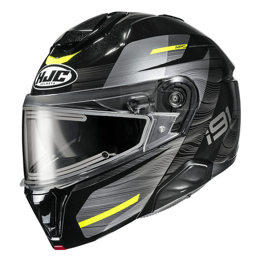 HJC I91 DUSK Snow Helmet - Electric Shield