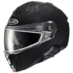 [Color:::BLACK] HJC I91 Snow Helmet - Dual Shield