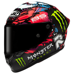 [Color:::FUNKY DIABLO MC-8] HJC RPHA 1N 2 CARBON FUNKY DIABLO Full Face Helmet