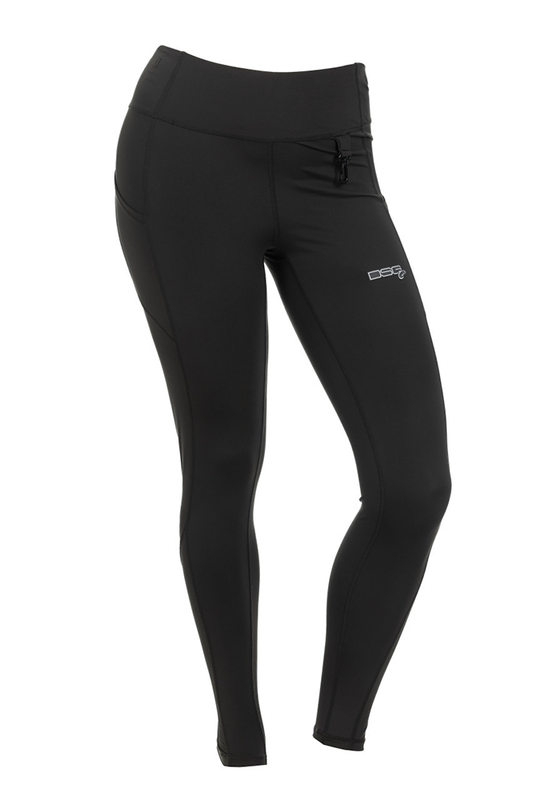 DSG Women's High Waisted UPF Boat Leggings - Dark Charcoal