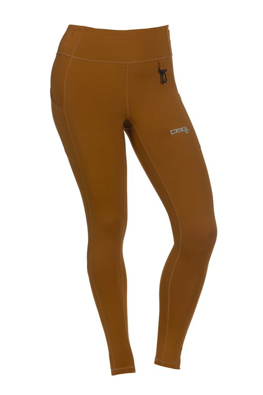 DSG Women's High Waisted UPF Boat Leggings - Fawn
