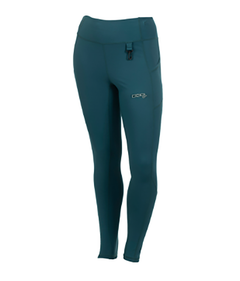 DSG Women's High Waisted UPF Boat Leggings - Malachite