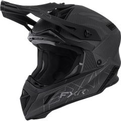 [Color:::Black] FXR Helium Carbon Helmet