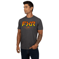 [Color:::Char Heather-Orange] FXR Helium Premium T-Shirt