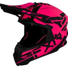 [Color:::Electric Pink] FXR Helium Race Division Helmet