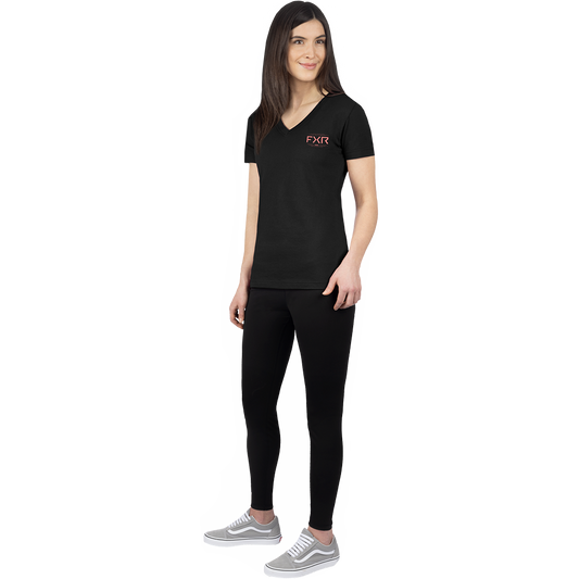  FXR Women's Helium Premium V-Neck T-Shirt