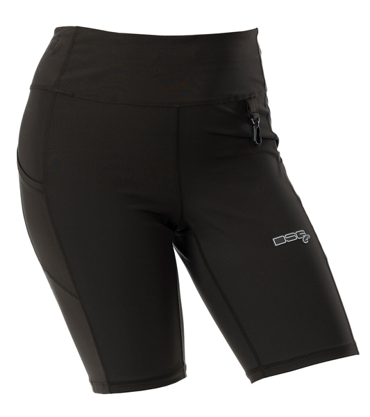 DSG Women's High Waisted UPF Boat Shorts - Dark Charcoal