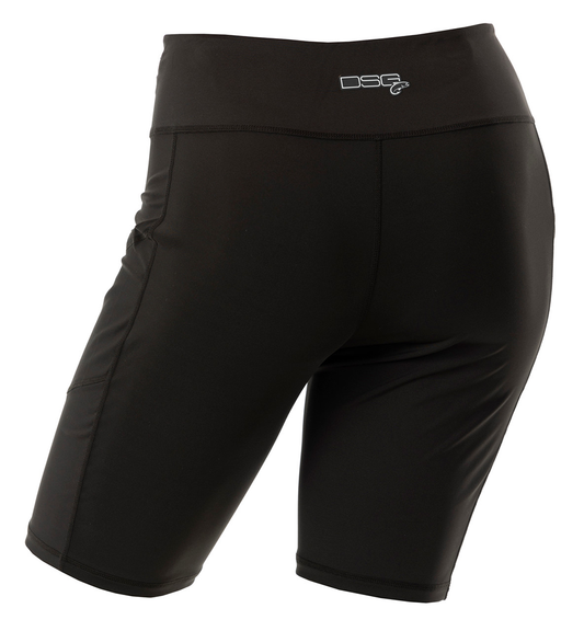 DSG Women's High Waisted UPF Boat Shorts - Dark Charcoal