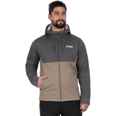 [Color:::Asphalt / Canvas] FXR Men's Hydrogen Softshell Jacket