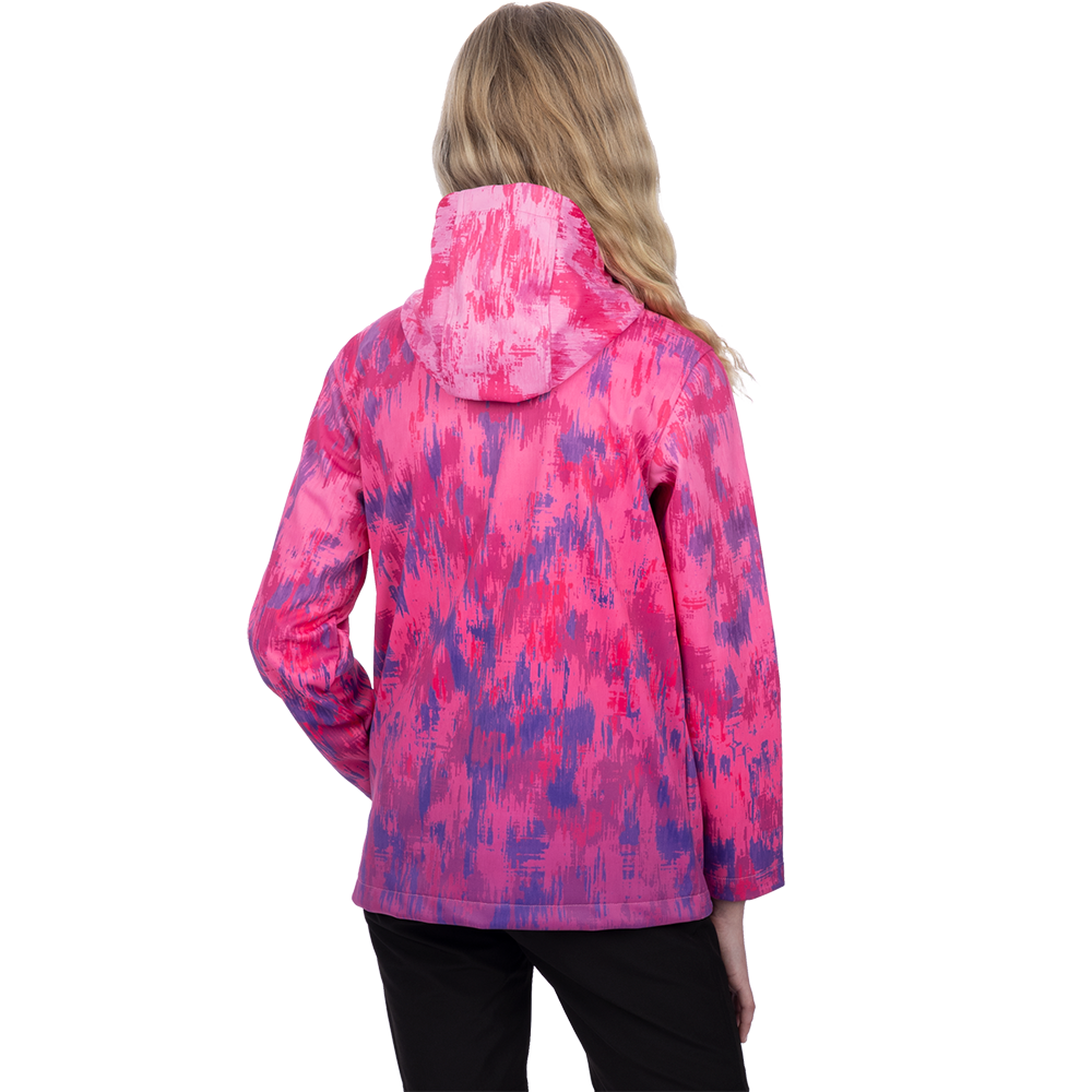 FXR Youth Hydrogen Softshell Jacket Pink - Purple Fiber