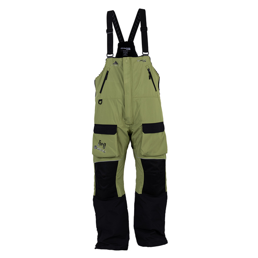 Ice Armor Delta Float Bib Drab Green/Black- Folds of Honor Green/Black