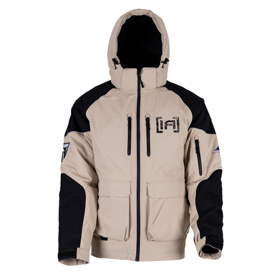 Ice Armor Rise Float Parka - Doe Skin/Black- Folds of Honor Doeskin