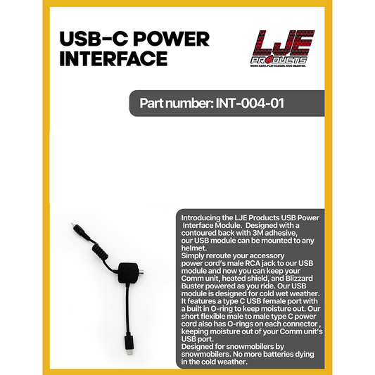 LJE USB-C Power Interface