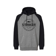 [Color:::Heather Grey/Black] Striker Icon Hoody