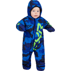 [Color:::Blue Camo / Lime] FXR Infant CX Snowsuit