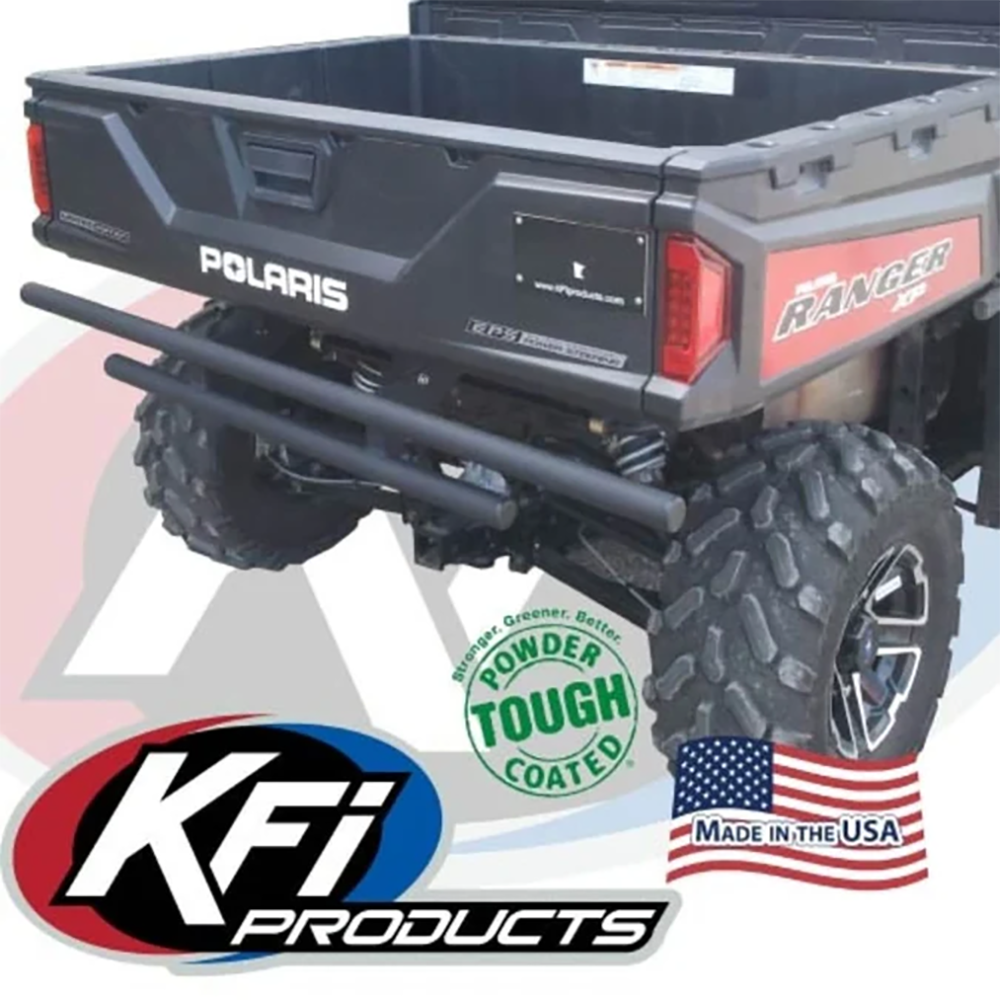2009 Ranger Rear KFI 2009-2010 Polaris Ranger Rear Bumper - 100690 – Up North Sports