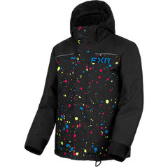 [Color:::Black / Splatter] FXR Youth Kicker Jacket