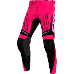[Color:::Razz / Black / Pink] FXR Kids Clutch MX Pant