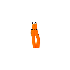 DSG Women's Kylie 4.0 Blaze Drop Seat Bib Blaze Orange