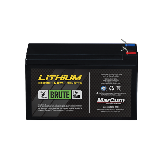 Marcum 12V 10Amp Lithium Battery