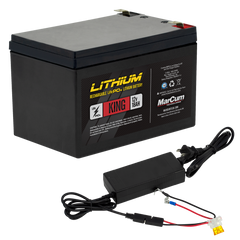 Marcum 12V 18Amp Lithium Battery w/ 6amp Charger