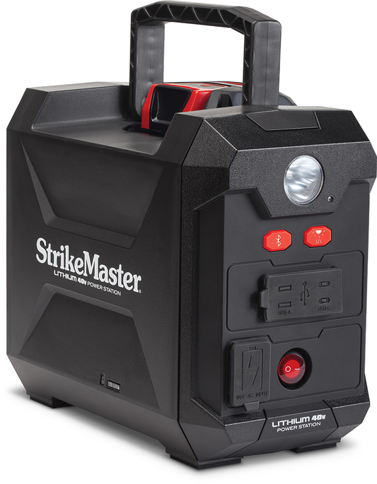 StrikeMaster Lithium 40V Power Station Front