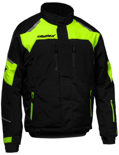 [Color:::Black / Hi Vis] Castle X Polar Jacket