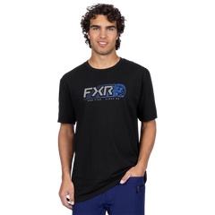 [Color:::Black / Cobalt] FXR Mens Action Premium T-Shirt