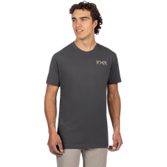 [Color:::Asphalt / Stone] FXR Men's Antler Premium T-Shirt