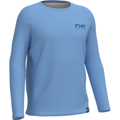 [Color:::Alaskan Blue / Deep Cobalt] FXR Mens Attack Air UPF Long Sleeve
