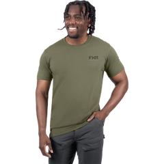 [Color:::Moss / Army] FXR Men's Bass Premium T-Shirt