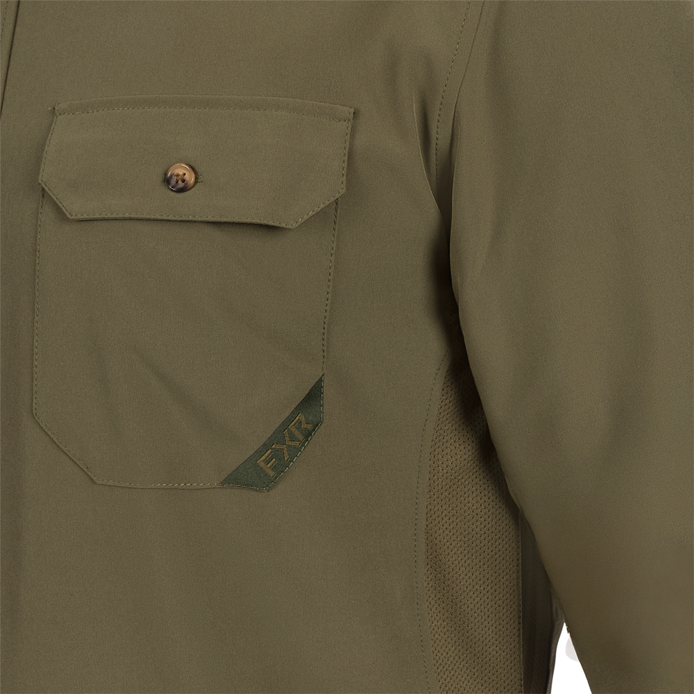  FXR Mens Breeze Performance UPF Long Sleeve Shirt