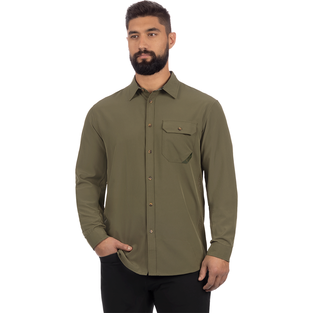  FXR Mens Breeze Performance UPF Long Sleeve Shirt