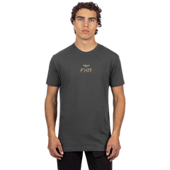 [Color:::Asphalt / Stone] FXR Men's Coast 2 Coast Premium T-Shirt