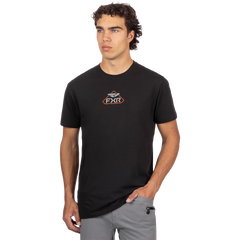 [Color:::Black / Orange] FXR Men's Coast 2 Coast Premium T-Shirt