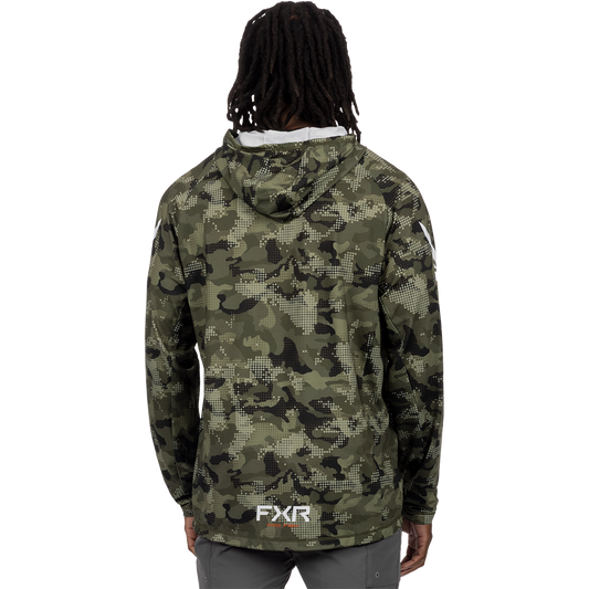  FXR Mens Derby Drift Camo Air UPF Pullover Hoodie