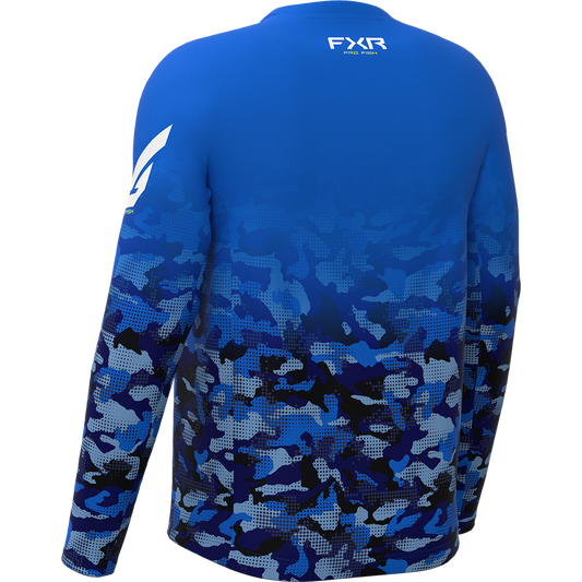  FXR Mens Derby Drift Camo Air UPF Longsleeve