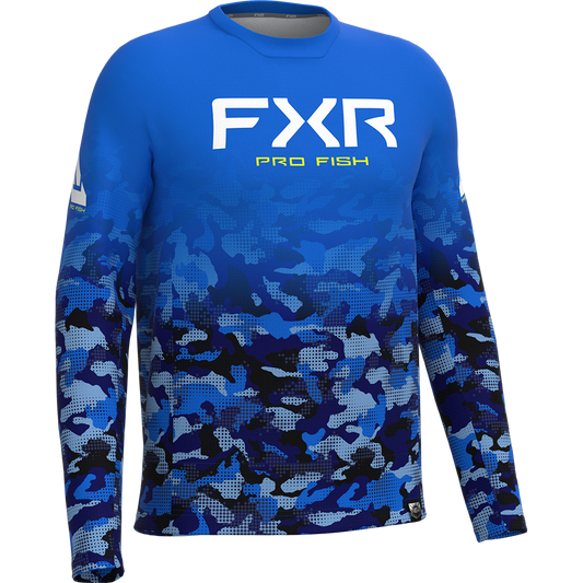  FXR Mens Derby Drift Camo Air UPF Longsleeve