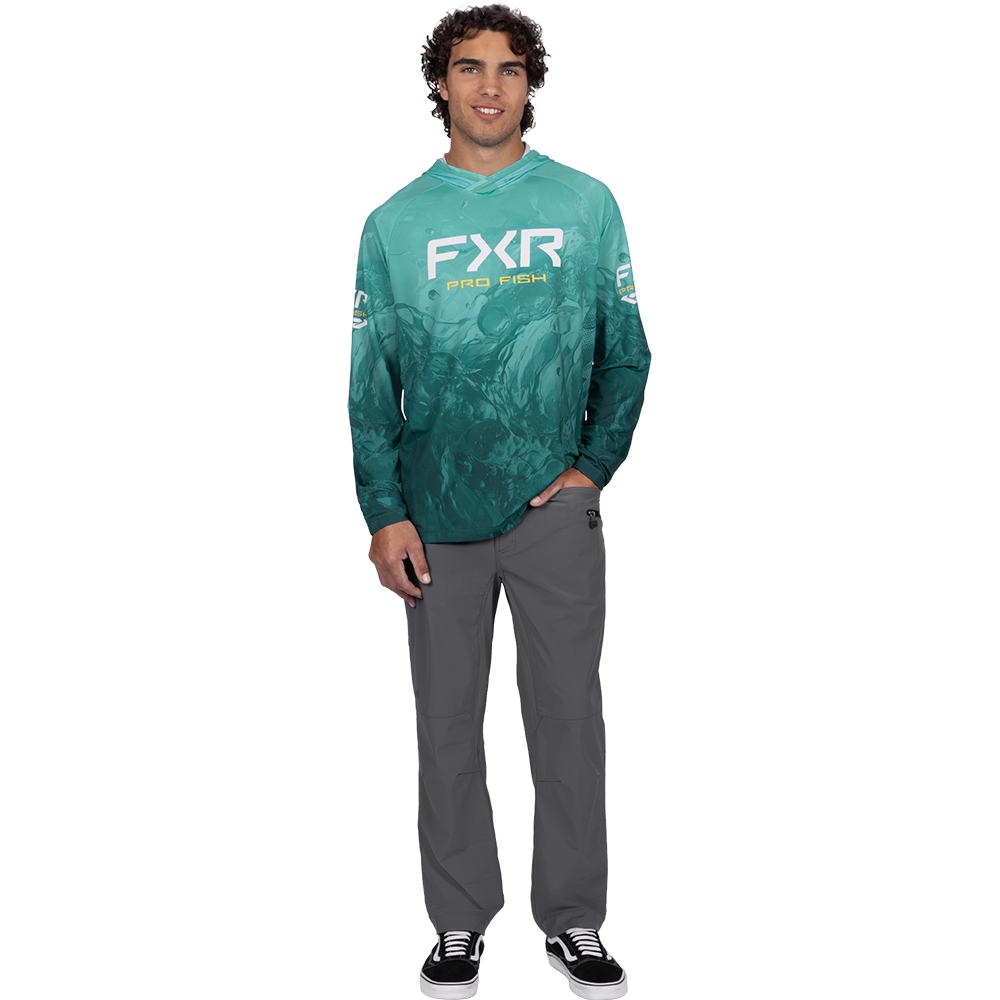  FXR Men's Derby Undertow Air UPF Pullover Hoodie