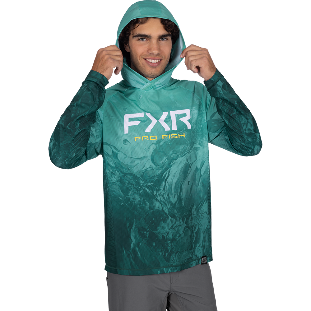  FXR Men's Derby Undertow Air UPF Pullover Hoodie