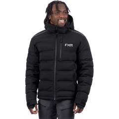 [Color:::Black] FXR Men's Elevation Pro Down Jacket